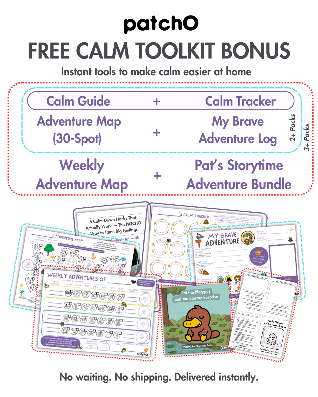 Comfort Companions Calm Patches - PatchO