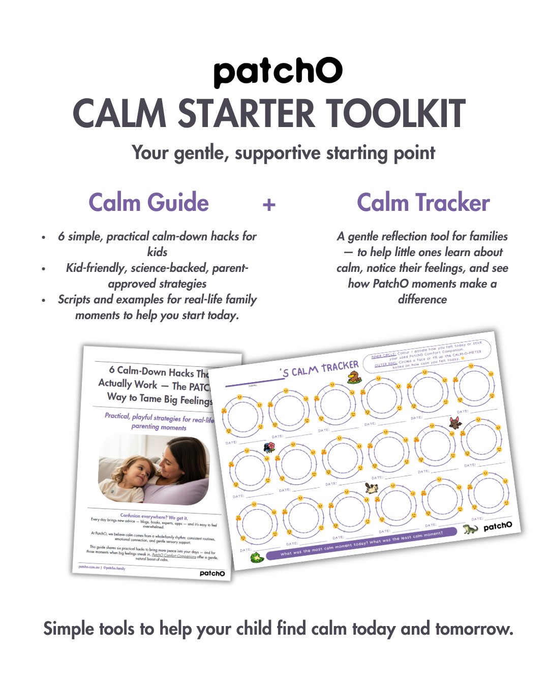 PatchO Calm Toolkits - PatchO